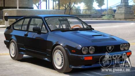 1986 Alfa Romeo GTV6 pour GTA 4