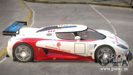 Koenigsegg CCGT V2 PJ1 für GTA 4