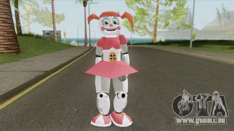 Circus Baby With Microphone (FNAF) für GTA San Andreas