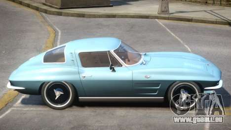 1963 Chevrolet Corvette Blue pour GTA 4