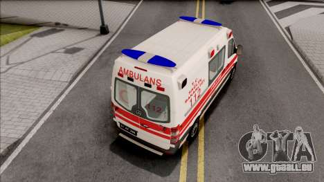 Mercedes-Benz Sprinter 2017 Turkish Ambulance für GTA San Andreas