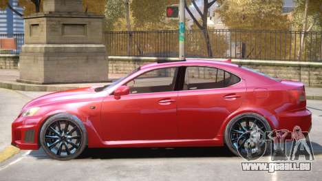 Lexus ISF Improved pour GTA 4