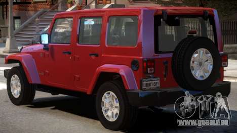 Jeep Wrangler Rubicon pour GTA 4