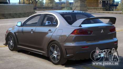 Lancer Evolution X FQ400 PJ1 pour GTA 4