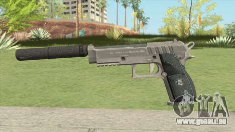 Hawk And Little Pistol GTA V Black (Old Gen) V6 für GTA San Andreas