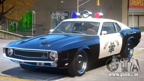 1969 Shelby GT500 Police für GTA 4