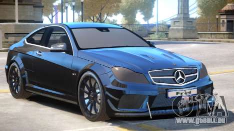 Mercedes Benz C63 Custom pour GTA 4