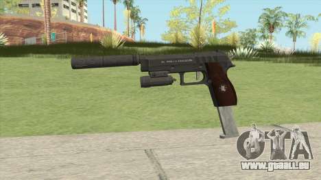 Hawk And Little Pistol GTA V Black (New Gen) V3 für GTA San Andreas