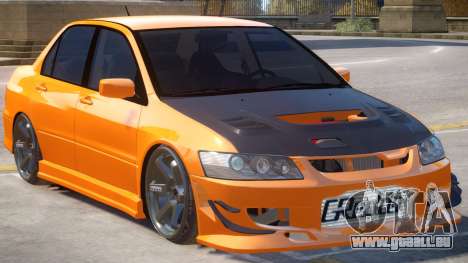 Mitsubitsi Lancer Evolution VIII V1.2 pour GTA 4