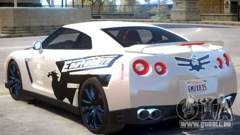 Nissan GT-R V2 PJ2 für GTA 4