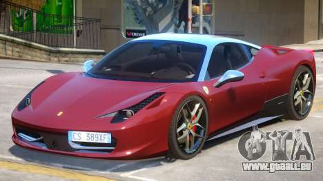 Ferrari 458 Italia V1 pour GTA 4