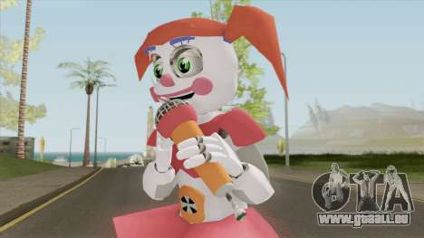 Circus Baby With Microphone (FNAF) pour GTA San Andreas
