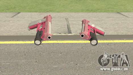 Hawk And Little Pistol GTA V (Pink) V4 für GTA San Andreas