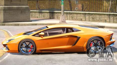 2012 Lamborghini Aventador pour GTA 4