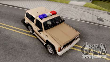 Police Ranger Hawkins PD from Stranger Things pour GTA San Andreas