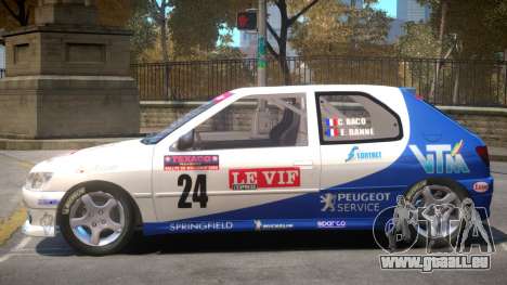 Peugeot 306 Sport PJ für GTA 4