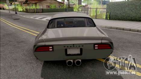 Pontiac Firebird 1970 Custom für GTA San Andreas