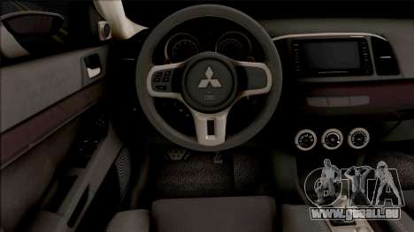 Mitsubishi Lancer Evolution 10 Yandex Drive für GTA San Andreas