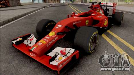 Ferrari F14 T F1 2014 pour GTA San Andreas