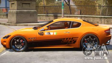 2012 Maserati Granturismo PJ2 pour GTA 4
