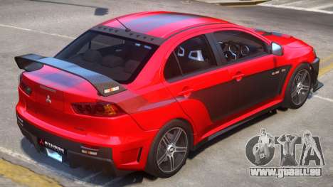 Lancer Evolution X FQ400 PJ6 für GTA 4