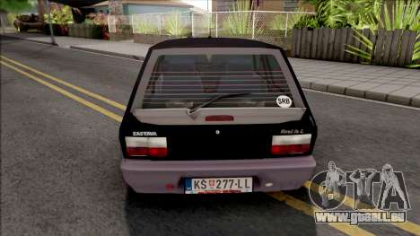 Zastava Koral In L 2008 v3 für GTA San Andreas