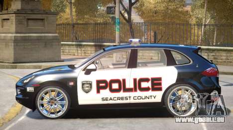 Porsche Cayenne Police pour GTA 4