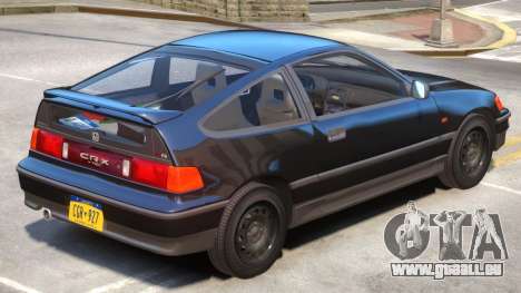 1991 Honda CRX pour GTA 4