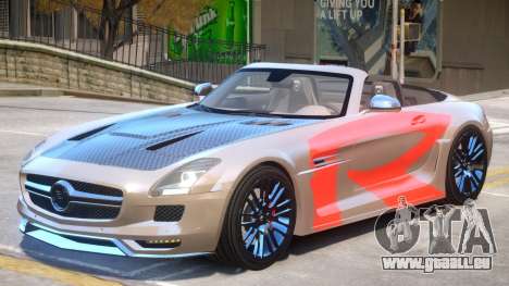 Mercedes Benz SLS Rodster PJ2 pour GTA 4