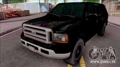Ford Excursion SWAT Low Poly für GTA San Andreas