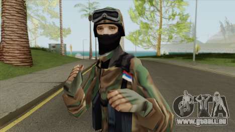 Serbian Soldier 1995 für GTA San Andreas