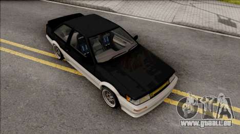 Toyota AE86 Levin Coupe Touge Special pour GTA San Andreas