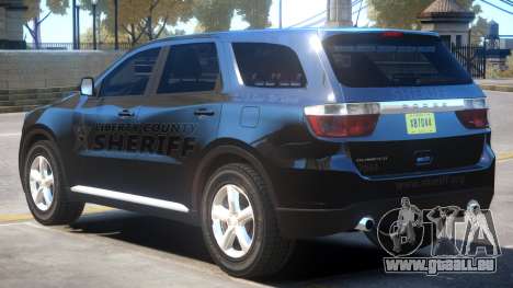 Dodge Durango Sheriff für GTA 4