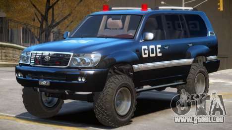 Toyota Land Cruiser Police pour GTA 4