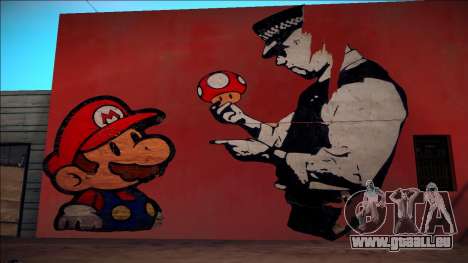 Mario Bros Wall HD für GTA San Andreas