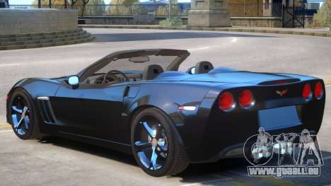 Chevrolet Corvette C6 Roadster pour GTA 4