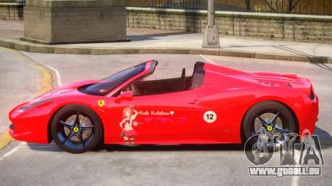 Ferrari 458 PJ pour GTA 4