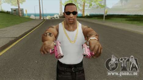 Hawk And Little Pistol GTA V (Pink) V1 für GTA San Andreas