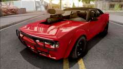 GTA V Bravado Gauntlet Hellfire Red für GTA San Andreas
