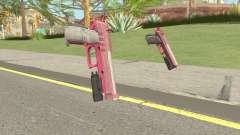 Hawk And Little Pistol GTA V (Pink) V4 für GTA San Andreas