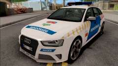 Audi RS4 Avant Magyar Rendorseg Updated Version pour GTA San Andreas