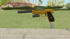 Hawk And Little Pistol GTA V (Gold) V3 für GTA San Andreas