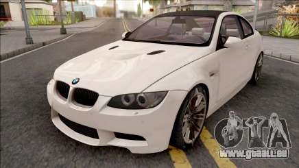 BMW M3 E92 2008 White pour GTA San Andreas