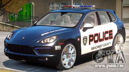 Porsche Cayenne Police für GTA 4