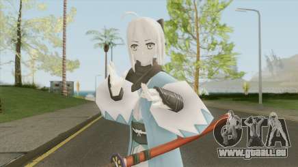 Okita Souji With Katana (Fate) für GTA San Andreas