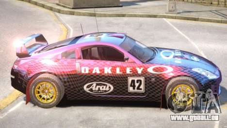 Nissan 350Z Drift V1 PJ2 pour GTA 4