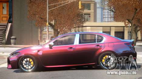 Lexus GS-F V1 für GTA 4