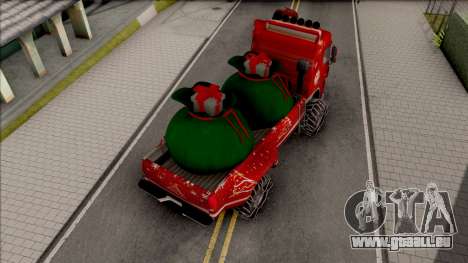 DAF XF Christmas Truck für GTA San Andreas