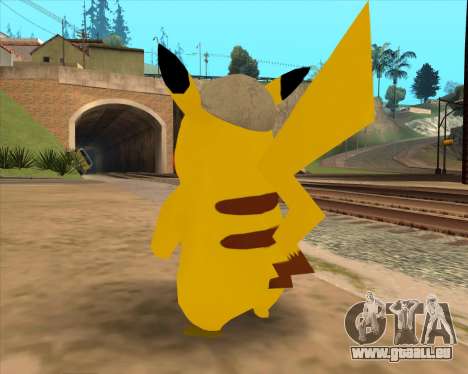 Michael Cercle en forme de Pikachu pour GTA San Andreas