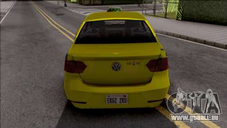 Volkswagen Voyage G6 Taxi JF pour GTA San Andreas